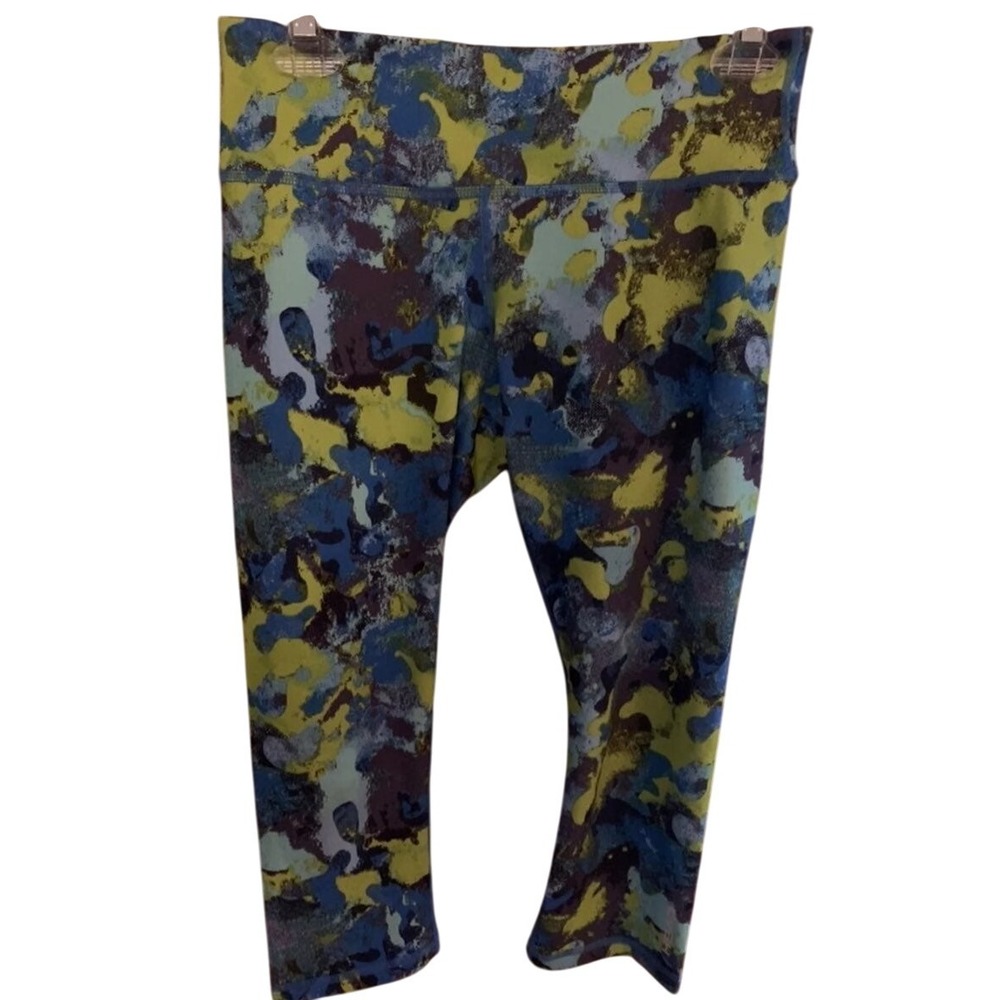 HEAD Women's Bike Pants Small Multicolor Workout Leggings Cycling Activewear